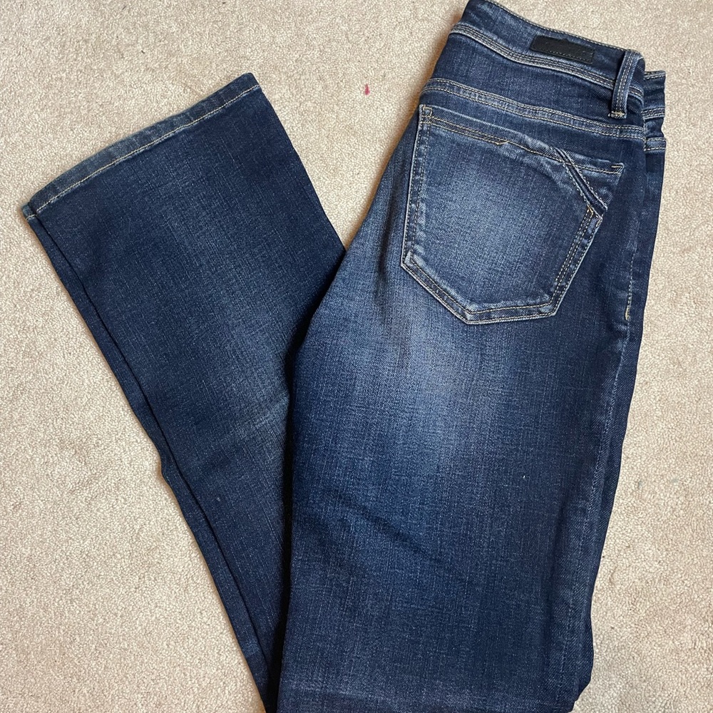 Womens Buckle Black bootcut jeans